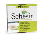 SCHESIR Dog Chicken With Apple in jelly