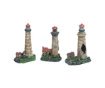 Flamingo Декор пластиковый LIGHTHOUSE WITH HOUSE
