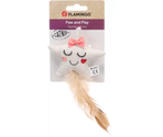 Flamingo игрушка для кошек LOVU STER BEIGE 8.5*2.5*7cm