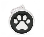 Medalion BLACK BIG CIRCLE PAW