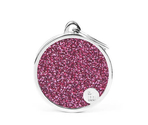 Medalion CERCHIO GLITTER ROSA SHINE