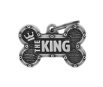 Медальон l BONE BRONX KING ANTIQUE SILVER