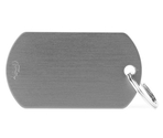 Медальон MILITARE ALLUMINIO GRIGIO BASIC