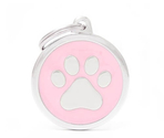 Медальон PINK BIG CIRCLE PAW