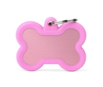 Медальон PINK PINK BONE ALU RUBBER
