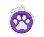 Медальон PURPLE BIG CIRCLE PAW