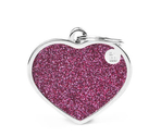 Medalion SMALL HEART GLITTER