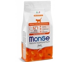 MONGE dry cat kitten Duck 1,5 kg