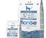 MONGE dry cat sterilised Trout