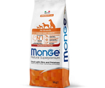 MONGE DRY DOG ALL BREED PUPPY Duck/Rice/Potatoes