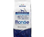MONGE dry dog MEDIUM puppy