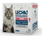 LECHAT Excellence Multipack Adult Beef and Salmon 12x100gr