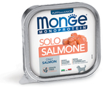 MONGE Dog Solo Pate Salmon Puppy