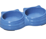 RECORD Castron din plastic BAMBOO Blue 2х0,15L