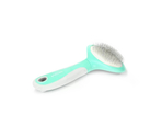 Record Hairmony – perie slicker cu dinți din oțel inoxidabil pentru câini și pisici