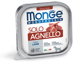 MONGE Dog Solo Pate Lamb