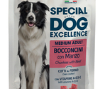 SPECIAL DOG Excellence Medium Adult Chunkies with Beef