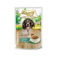STUZZY DOG CHUNKS Pouch Veal/Beans in Jelly