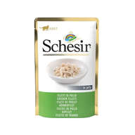 SCHESIR Cat Pouch Chicken Fillets in jelly 85gr