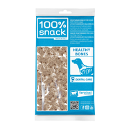 Ferplast 100% Snack Cookie Ferpy Lithotamnium – recompense dentare vegetariene pentru câini cu calciu natural