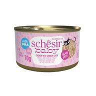 SCHESIR BABY Cat can Wholefood Chicken With Liver 70gr