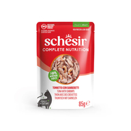 SCHESIR C&B Cat Tuna with Shrimps in jelly pouch
