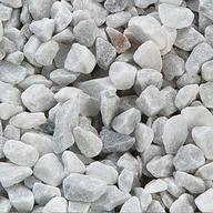 Декоративный грунт для аквариума Stones Steno White