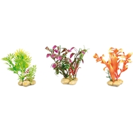 Растение пластик. Plant with Stone