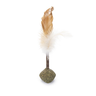 BEEZTEES игрушка для кошек CATNIP BALL + Matatabi with Feathers 16cm