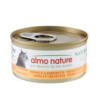 ALMO NATURE Cat HFC Can Natural Tuna/Shrimps