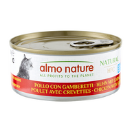 ALMO NATURE Cat HFC Can Natural Chicken and Shrimps