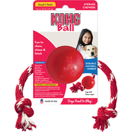 Игрушка Kong Ball with Rope Small
