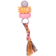 Jucarie din cauciuc Puppy Rings Taupe