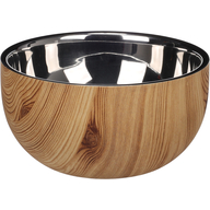 Castron din inox OASE Round Wood Grain