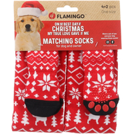 Парные рождественские носки KEYSA RED