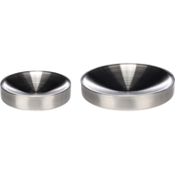 Castron metalic Muscat Round Silver