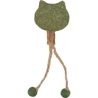 Jucarie pentru pisici Katti Cat Head With Ribbons