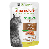 ALMO NATURE Cat HFC Pouch Natural Chicken and Salmon 55g