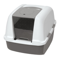 Litieră acoperită pentru pisici Catit cu filtru Airsift