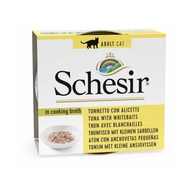 SCHESIR Cat Can Broth Tuna with Whitebait