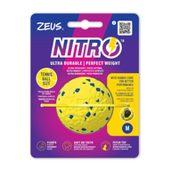 Zeus NITRO Weighted Ball – mingi rezistente pentru câini, delicate cu dinții