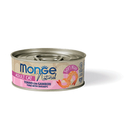 MONGE CAT JELLY Can Yellowfin Tuna with Shrimp 80gr