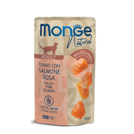 MONGE Cat Natural Pouch Tuna with salmon in jelly