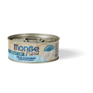MONGE CAT DELICATE Can Chicken with squid 80 gr