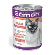 GEMON Cat Adult Salmone and Shrimps