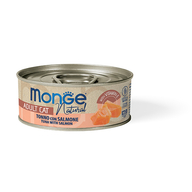 MONGE CAT NATURAL Can Yellowfin tuna with salmon 80gr