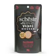 SCHESIR AFTER DARK VELVET MOUSSE Cat POUCH CHICKEN/BEEF 80gr