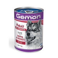 GEMON Dog All Breeds Adult Paté with Beef Tripe