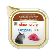 ALMO NATURE Cat HFC ALU Complete Sterilised Beef 85g