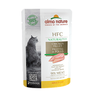 ALMO NATURE Cat HFC Pouch Natural Plus Chicken Fillet 55g